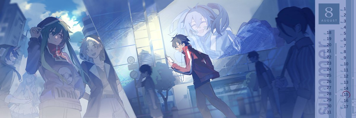 Nekotouu's tweet photo. 物語の始まり（？）
15周年おめでとうございます！❤️❤️
#kgpr_FA #カゲロウデイズの日 https://t.co/D54ihMOQIL