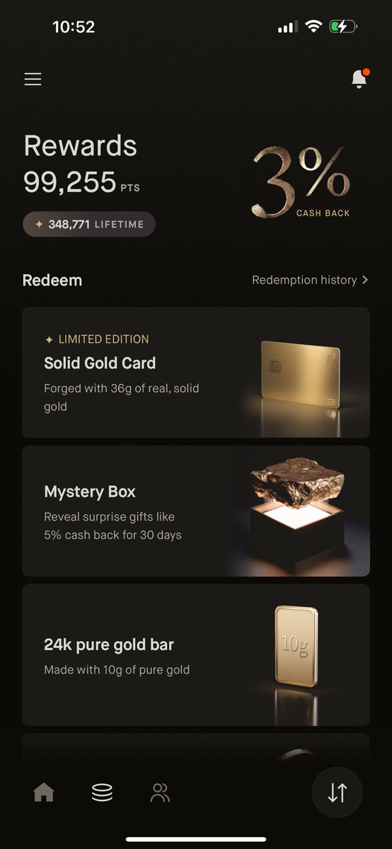 infoinvt's tweet photo. $HOOD idea: Replace the promo-heavy credit card rewards page with a useful Card Insights dashboard—spending trends, credit utilization, top categories, peak spending times, month-over-month comparisons, and payment history

(Before // After)

cc: @vladtenev https://t.co/W9gj6piJ67