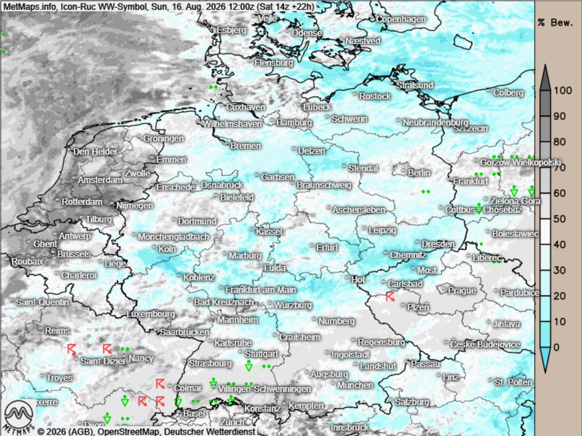 DonnerwetterDe's tweet photo. #Gewitter heute abend und am Sonntag?
Ein bisschen Regen und weitere Gewitter am Sonntag? Hier für Euch die Prognosen nach ICON. Allzu viel Regen fällt wieder nicht, meist nur ein paar #Tropfen.
Immerhin wird es kühler.
(c) https://t.co/Yff2xcd3c4 https://t.co/iQ2BPy5rdV