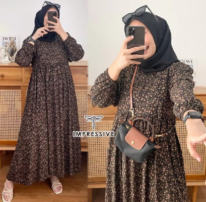 hatafnedar's tweet photo. 🌸✨ KALANA MIDI DRESS – FEMININ &amp; ELEGAN! ✨🌸
Buat kamu yang suka tampil manis, sopan, dan tetap stylish, Kalana Midi Dress wajib masuk koleksi! 🤎
Buruan cek harga, pilihan, dan motif di sini 👇

https://t.co/P1sdmVEYr1 https://t.co/SAZdnYZSXI