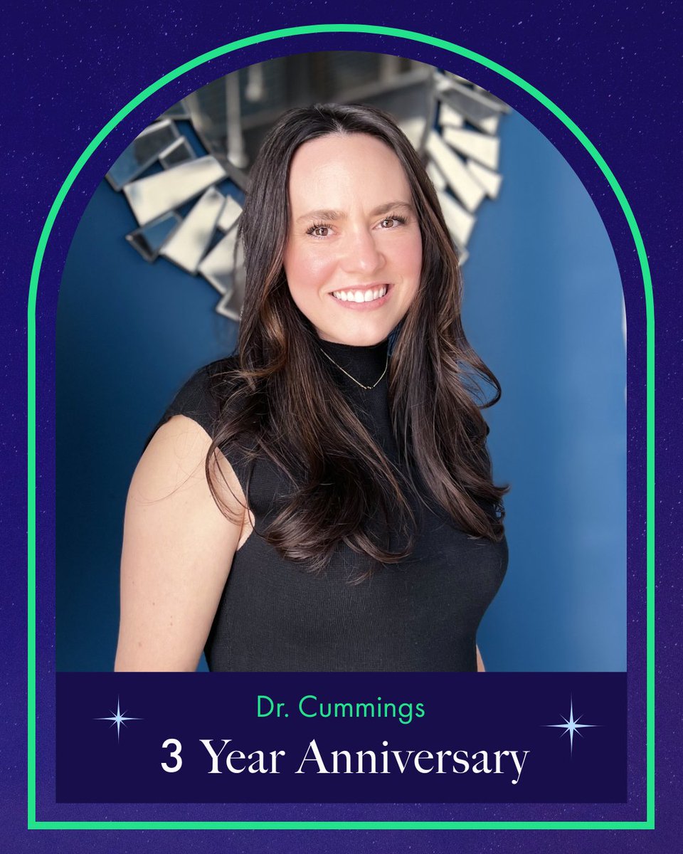 BrightDentistry's tweet photo. From her informative educational posts to her legendary cameos in our team videos, Dr. Cummings makes Bright Dentistry a better place for both our patients and our staff.

Thank you for 3 amazing years🥂💙.

#BrightDentistry #DoctorAnniversary #DentalTeam #coloradosprings https://t.co/lqFjz8luWi