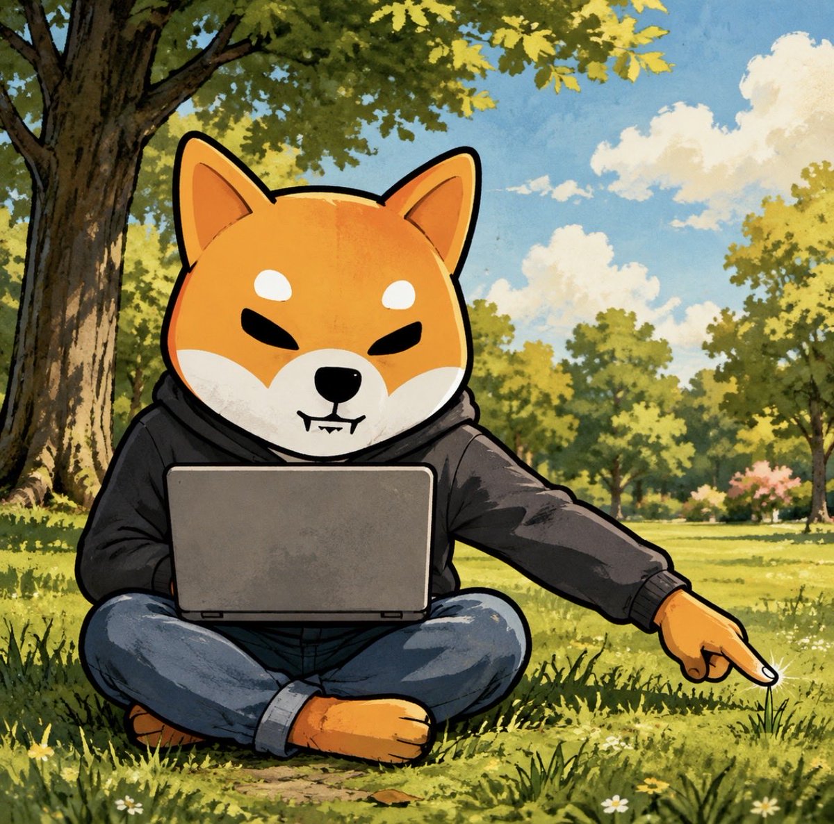 Shibtoken's tweet photo. Technically, I touched grass.

Your turn this weekend, SHIB Army. 🌱 https://t.co/ncD7nNQxJR