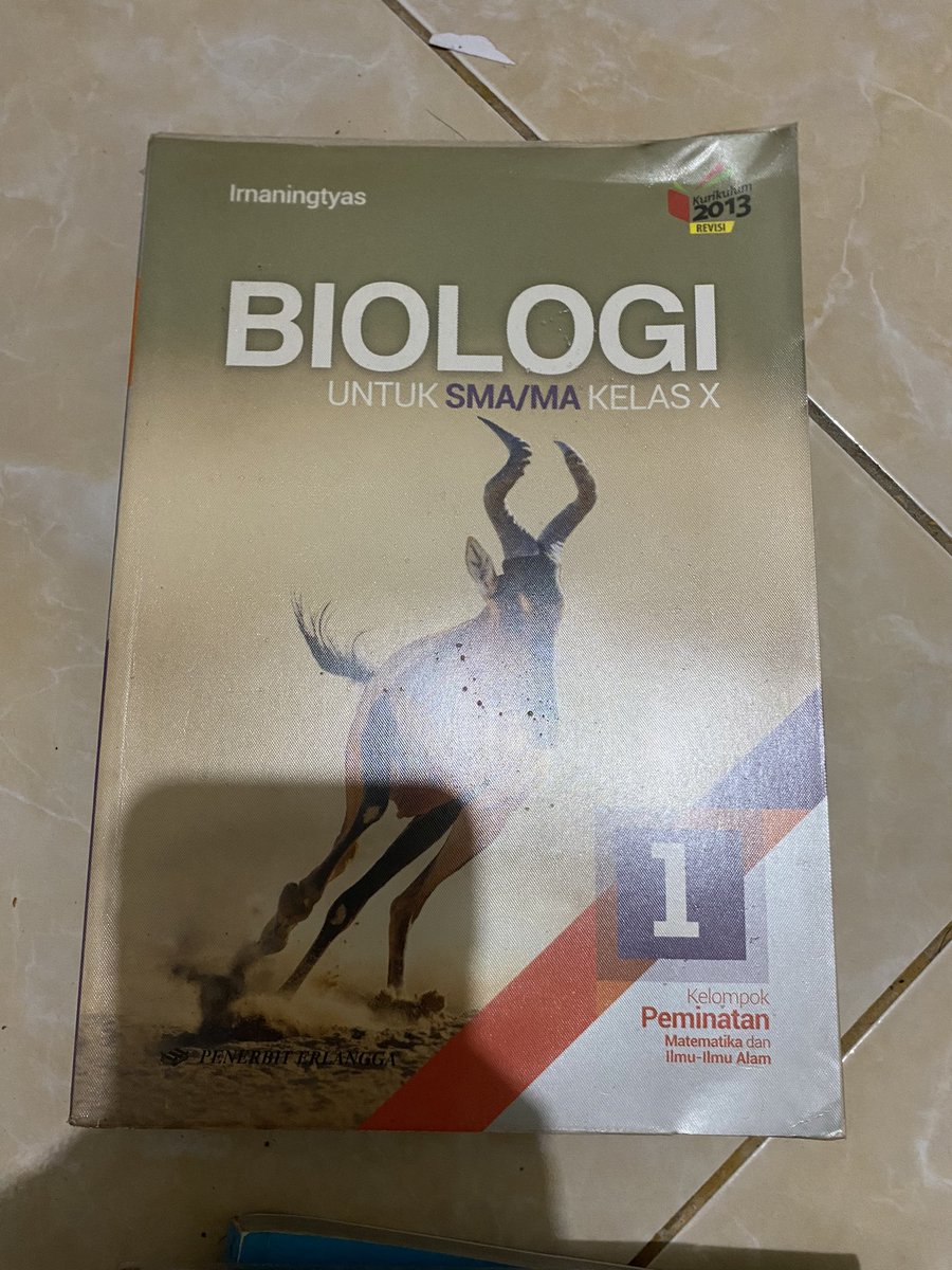 raibosom's tweet photo. WTS
preloved buku biologi
preloved textbook erlangga

Buku pelajaran Biologi erlangga Irnaningtyas SMA/MA kelas X
50k bisa nego
kondisi bersih dan sampul plastik

dom bdg

tags zona uang, preloved buku, buku paket, buku sma, buku biologi https://t.co/XOVv4xfDFD