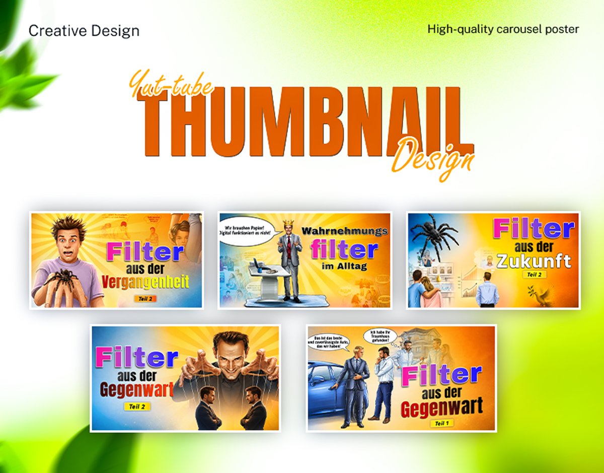 roufr90k's tweet photo. Thumbnails that stop the scroll — and get the click.

Bold, high-CTR YouTube thumbnail designs made to boost your views.

DM to get started. 📩

#YouTubeThumbnail #ThumbnailDesign #GraphicDesigner #ClientWanted https://t.co/seL5ujhOK6