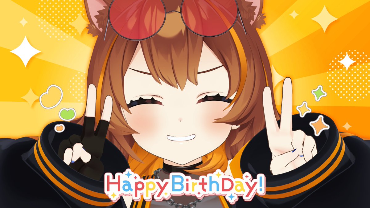 LeonaShishigami's tweet photo. Happy Birthday to me!🎂
お誕生日をむかえちゃった～～～～！
たくさんお祝いしてほしい～～～～～‼

#獅子神レオナ生誕祭2026 https://t.co/d1AWgh6P3i