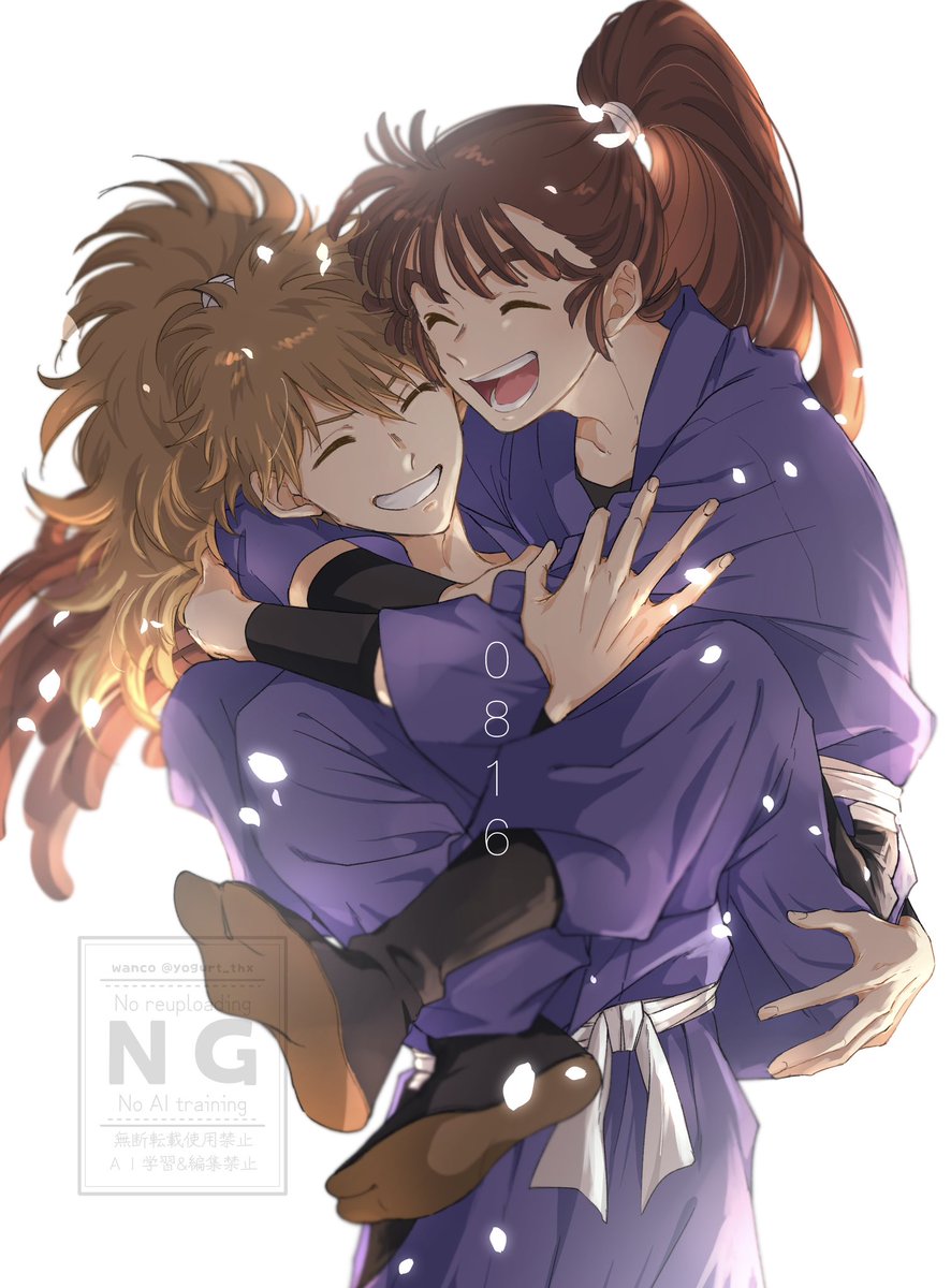 過去絵だけど祝わせてくれ～！鉢尾の日おめでと～～～！！