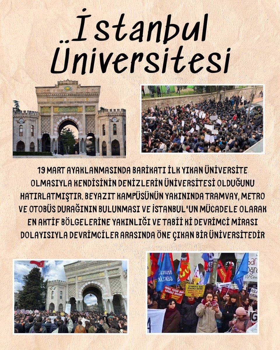 Devrimciob1's tweet photo. 📣 TERCİHLER BİTTİ!

İstanbul'daki üniversiteler hakkında merak ettiklerini ve sorularını yanıtlamak için devrimci öğrenciler burada!

Mücadelede olduğu gibi hayatın her alanında yan yanayız.

Biodaki formu doldur, sorularını bizimle paylaş!

Yaşasın Öğrenci Dayanışması! https://t.co/Jg23pgJIHD