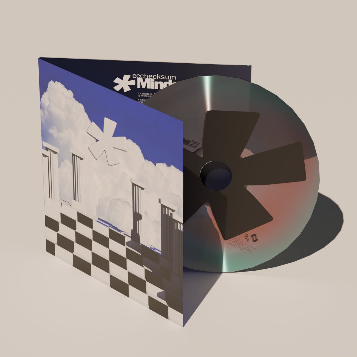 ccchecksum's tweet photo. Did you know? MINDSCAPE27 has released with @bizcasual. The CD is now available on their Bandcamp page for purchase. Enjoy! #vaporwave https://t.co/c7X1X9L3on