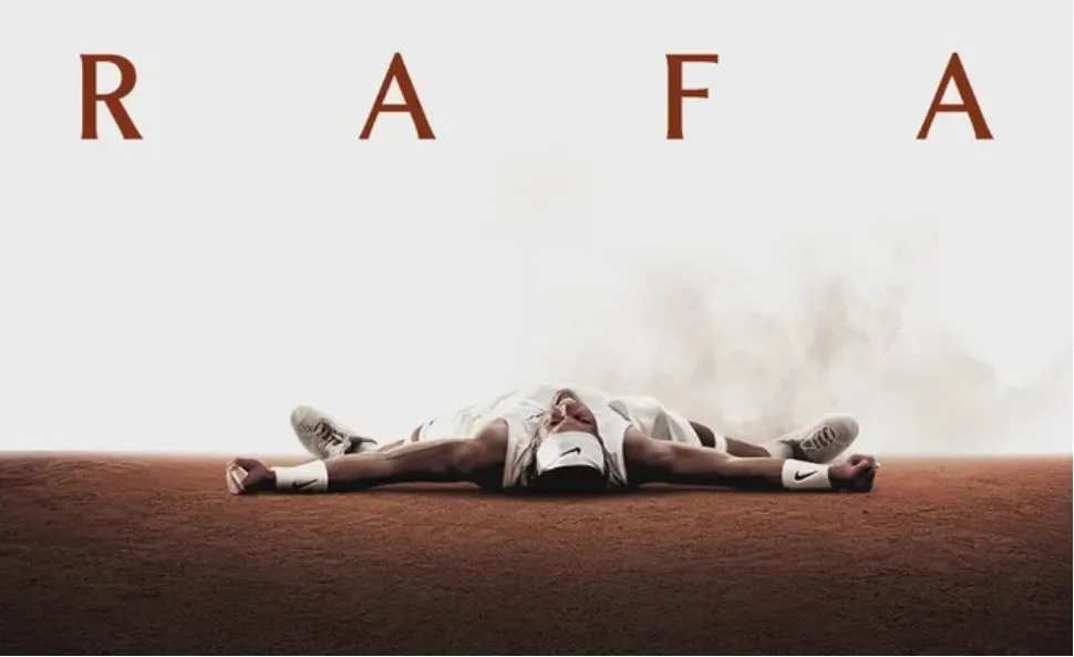 BStulberg's tweet photo. The “RAFA” documentary speaks to something in all of us: it’s riveting when you have the guts to step into the arena, risk failure, and give something your all, even if you know you’re going to leave it behind.

Rafael Nadal loved to win, but what he really loved was the feeling of pushing against meaningful struggle.

He loved the grind.
He loved the process.
He loved exploring his limits.

“Victory lasts only so long; it’s momentary,” says Nadal. “What has always motivated me is the desire to keep fighting, because satisfaction comes from difficulty.”