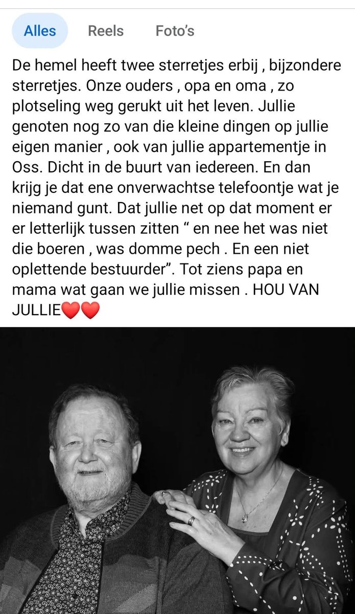 Flick1_'s tweet photo. De nabestaanden van de overleden mensen op de snelweg a59 hebben een statement uitgebracht op facebook. Bij deze. https://t.co/CycIp3GuJS