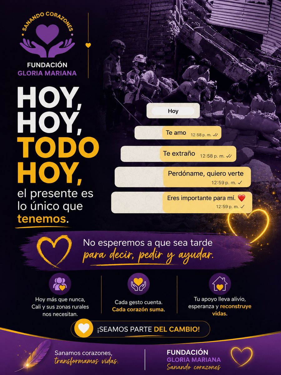 fugloriamariana's tweet photo. Hoy 💜✨🙏🏽🤍💛 https://t.co/AR4sNLsLVq