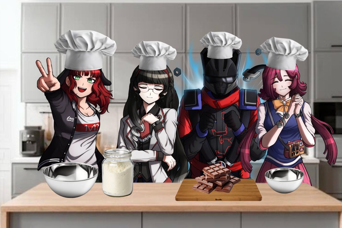 EvaTsunaka01's tweet photo. Baking cookies and brownies with the squad
[ @cassidy_am69599 @OFFICALJettD_15 @C0NCEALEDFAVOUR ] https://t.co/CPMSwtcfnN