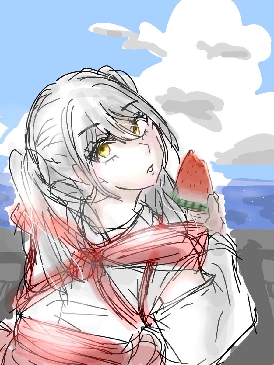 Bluebird0406172's tweet photo. らくがきばっかしてます
お気に入りの絵は何度でも載せたいんだ
#お盆休みはフォロワーさんが増えるらしい 
#絵柄が好みって人にフォローされたい  
#絵描きさんと繋がりたい  #イラスト https://t.co/Emnz9XUCmZ