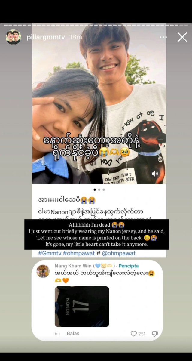 Xiuxiu1873636's tweet photo. So, is this story trending?
Is that the reason GR can't let go of #OhmNanon?
So, when will there be something for OhYeah? #ohmleng
An interview recycling content—what was once said about LengSo is now being said about Ing, #ohmpawat
Old stories, but they always work.
Are #Ohming fans going wild over this yet?🤣🤣