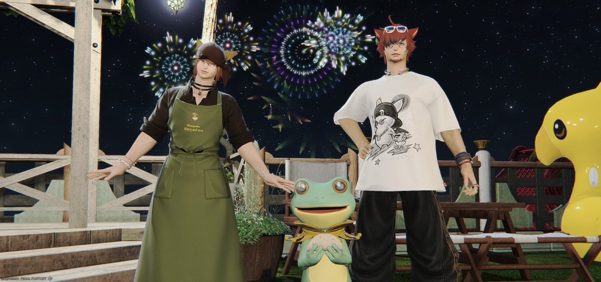 cafe_Bastet's tweet photo. cafe.Bastet《ガルーダ支店》本日の営業は終了いたしました。
次回の営業は9/19(土)を予定しております。

「今日も一日がんばったで賞のオツカレモネード」を配布させていただきました🧃
ラスト雨→快晴で花火を背景に記念撮影できてハッピー。ご来店ありがとうございました！
#Bastet_garuda https://t.co/r0yqFuPE8o