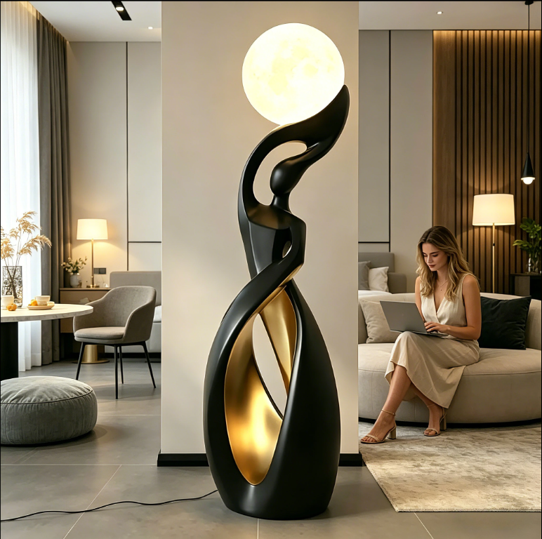 QHomegoodstore's tweet photo. Combining sculptural beauty with elegant lighting, this unique statement piece brings warmth, sophistication, and modern style to any living room, bedroom, or office. 

https://t.co/vX0GBVu9SV

#HomeDecor #qualityhomegoodsstore https://t.co/cu6h1y5nwv