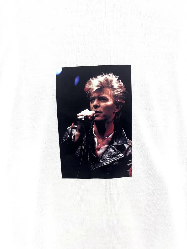 gomacat's tweet photo. そういえば、JUNYAWATANABE のメンズに立ち上がりに、bowie tee ありましたわ

https://t.co/V1fM4xhpgW https://t.co/ky3KbTrs8U