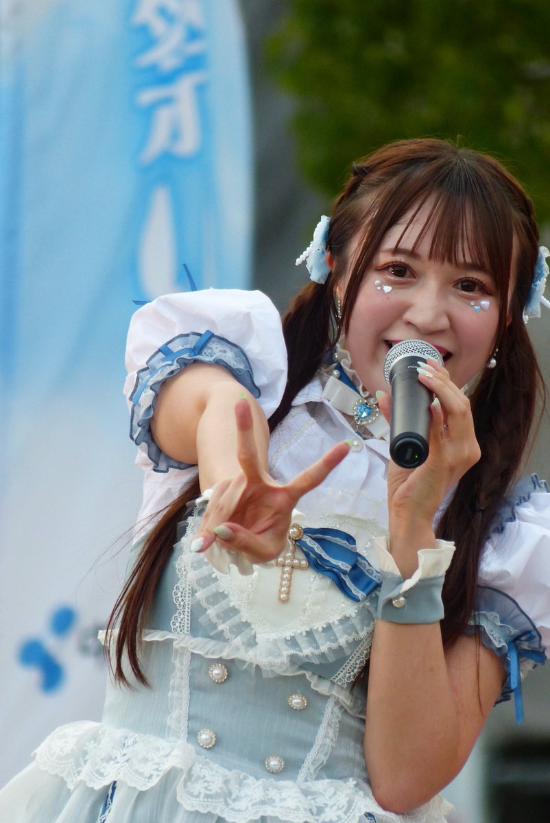 hals_nag's tweet photo. 2006.8.15/鈴鹿夏祭り🏮2部野外ステージ/きゅぴっと！ほほえみっ🩵ゆなちゃん🐶夏休み最後の思い出✨️
#白川ゆな
@peachu_yuna https://t.co/NtsJpd7ruW