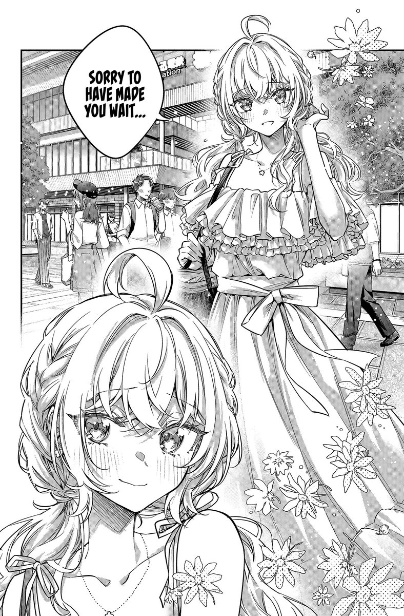 Rixi0303's tweet photo. ALYA &amp; KUZE FIRST EVER DATE IS SO CUTE IN THE MANGA TOO 🥹♥️ https://t.co/TsxMBDx3nT