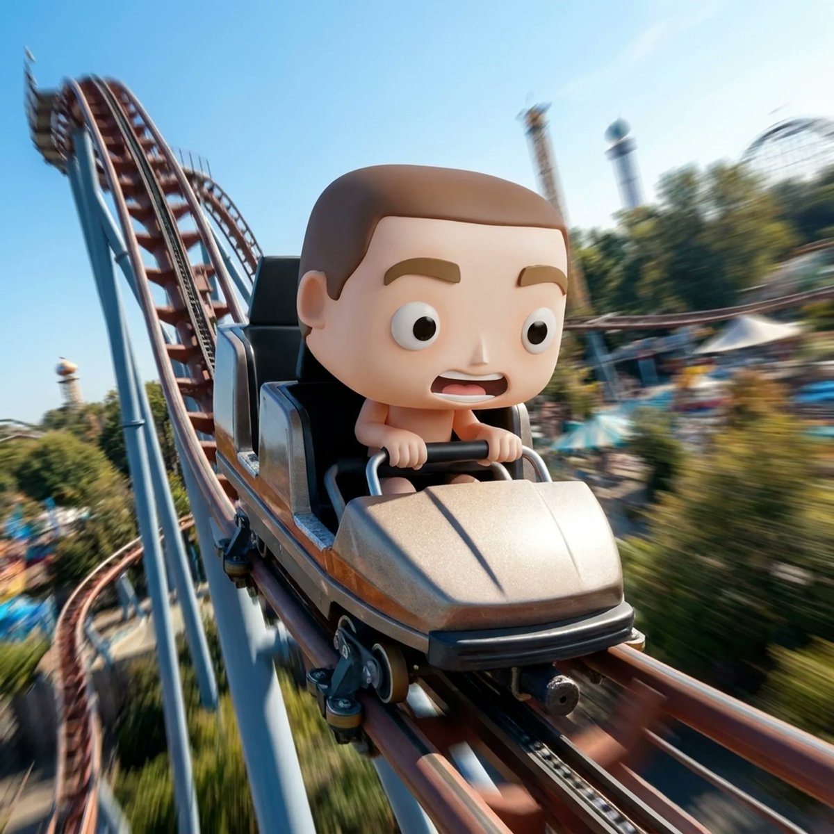 IamNakedJim's tweet photo. Everybody in crypto should be celebrating #NationalRollercoasterDay because boy we have been on a ride 😁 https://t.co/8WBqnxPL6H