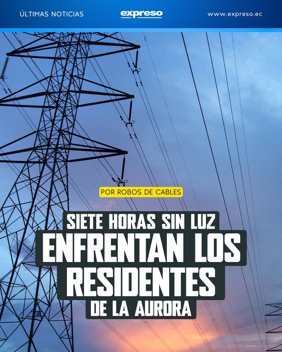 Expresoec's tweet photo. Moradores de urbanizaciones entre los km 11 y 14,5 de la avenida León Febres Cordero, en Daule, reportan un corte de luz desde las 03:00 de este sábado 15 de agosto.

Lee más 👇 https://t.co/yXD1xxbVrd https://t.co/bZzil4cAD3