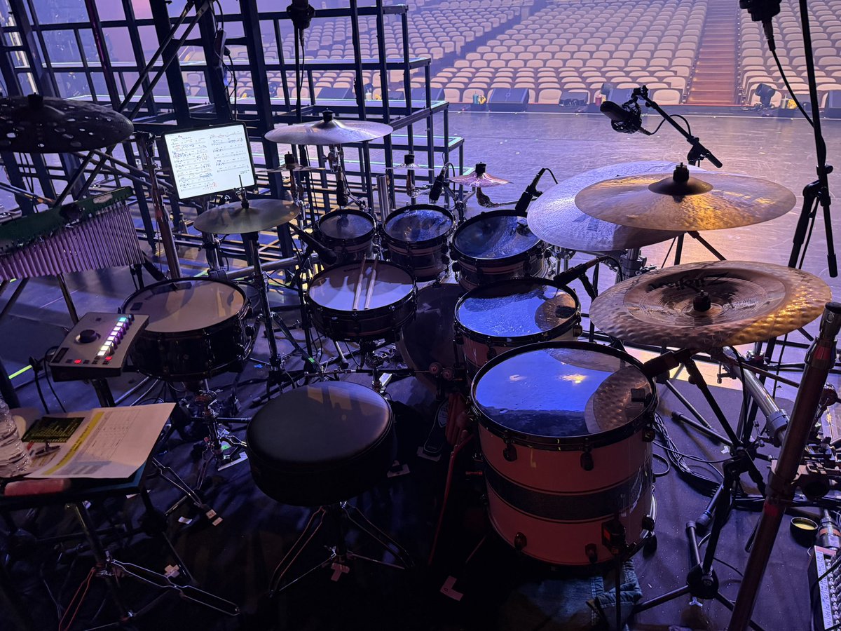 tommywonderland's tweet photo. BALLISTIK BOYZ 
ARENA LIVE 2026  "BEAT BLAST Z" ～Our Place～
静岡公演にドラムで参加しました🥁
燃えたぜ🔥🔥🔥🔥
@ballistik_fext 
#ballistikboyz
#bbz_beat_blast_z https://t.co/taSqmyBO3G