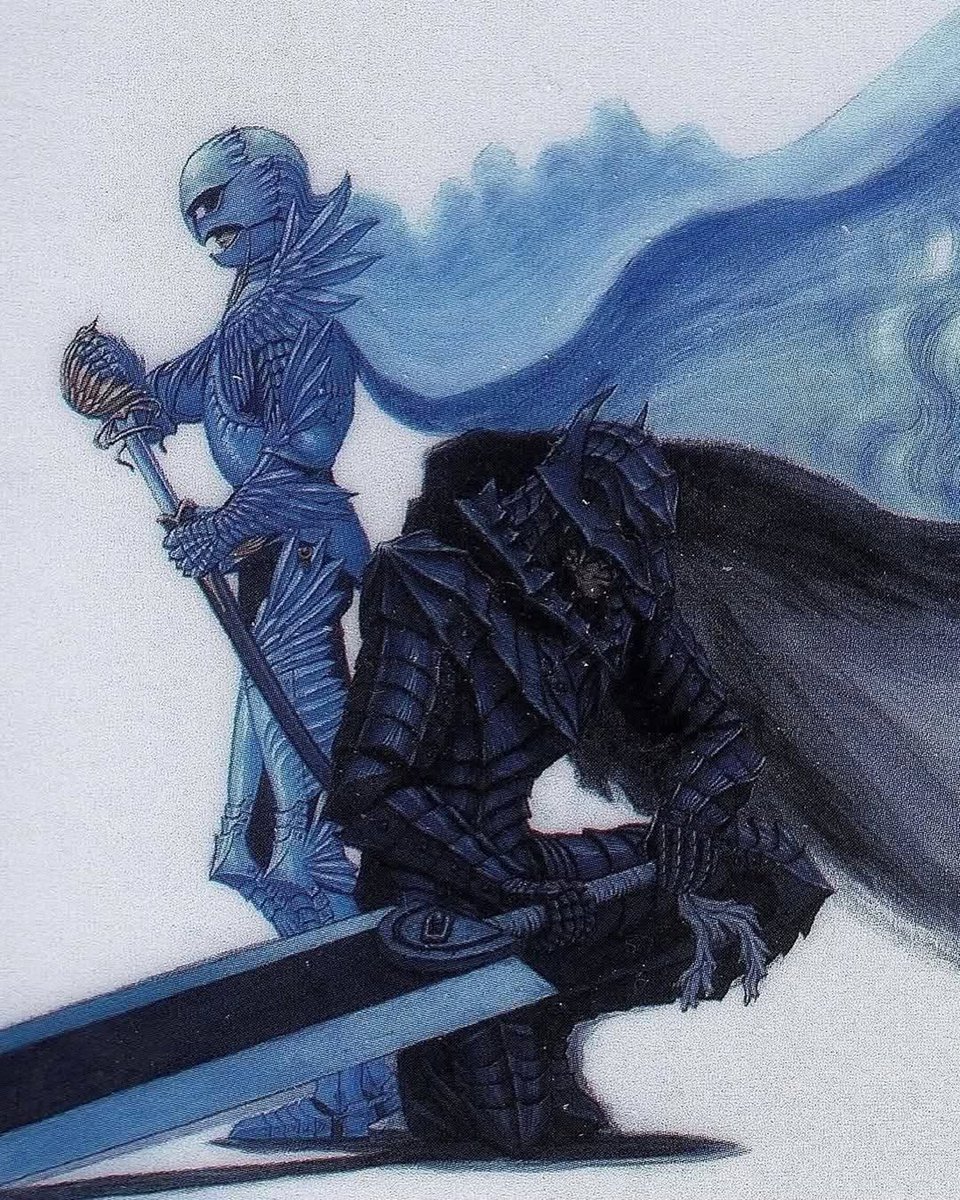 retro_anime's tweet photo. Berserk Artwork by Kentaro Miura https://t.co/8AgKYXnJyD