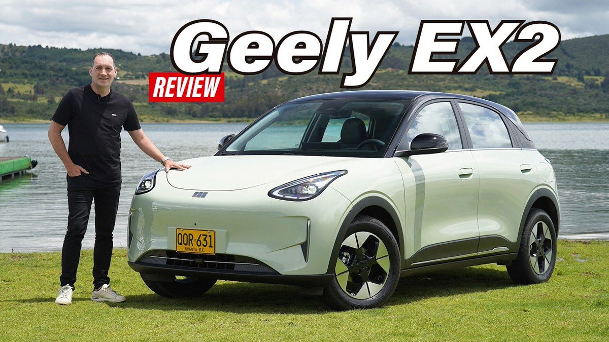 Autosdeprimera's tweet photo. NUEVO VIDEO ▶️ | Geely EX2, probamos a fondo el nuevo city car que llegó a Colombia a revolucionar el segmento de entrada de los autos eléctricos. El nuevo Geel EX2 está disponible en dos versiones, Geely EX2 Pro y Geely EX2 Max.

https://t.co/4v6HvlMCYh https://t.co/nRbtnm0wJH