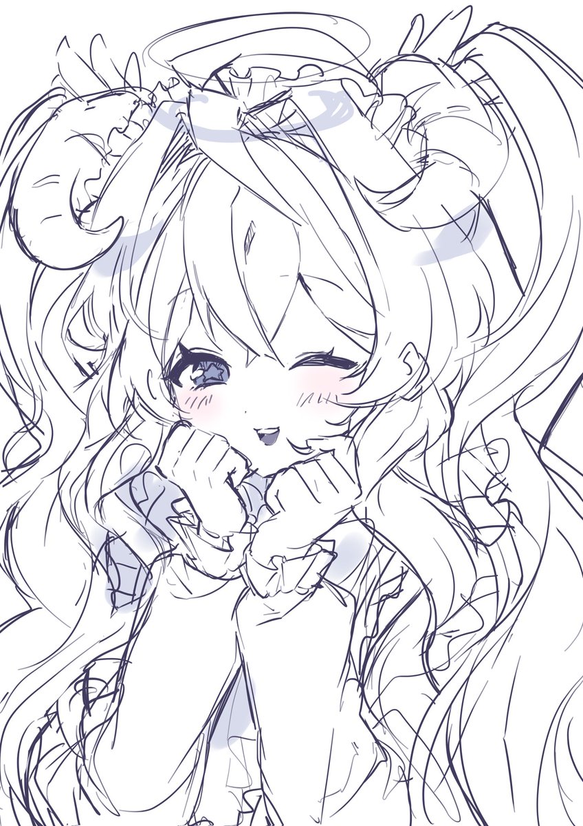 mokumo_ramune's tweet photo. にゃんにゃん(#ffe5e5 )がらむねを描いてくれました❕🌟

めちゃんこかわいいうれちい🥺💕💕
にゃんにゃんありがと!!!

サランヘヨ〜😘

#もくも雲箱 https://t.co/Oevm5EeuFx