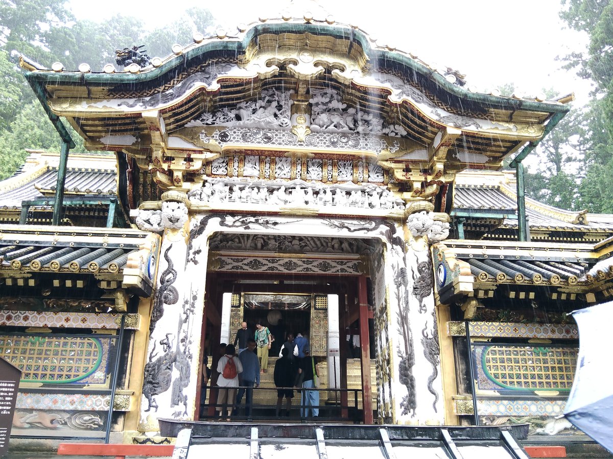 MitarashiPan's tweet photo. 日光から帰ってきました！
建築勉強の長女の夏の課題のために、人生初の日光東照宮、東武ワールドスクウェア、石の美術館、野木町煉瓦窯とお勉強旅行してきたー
楽しかった！ https://t.co/A6p6fP09CI