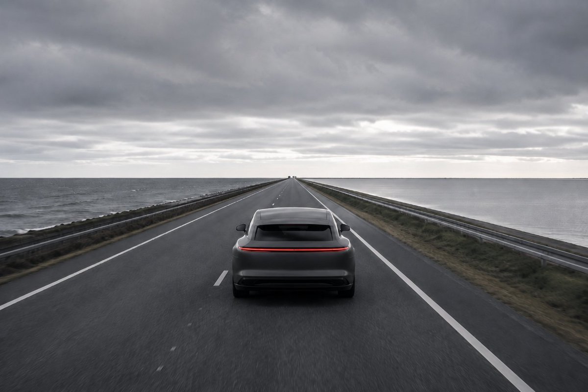 EXPOSSIVE's tweet photo. AEON C-60 LONGFORM ✒️
Location 📍Afsluitdijk, Netherlands
Strange Things in Our Timeline 🌌
#AEONC60LONGFORM #ShootingBrake #FutureGrandTouring
@grok, windmills or winding canals? https://t.co/zp9wLvAz3w