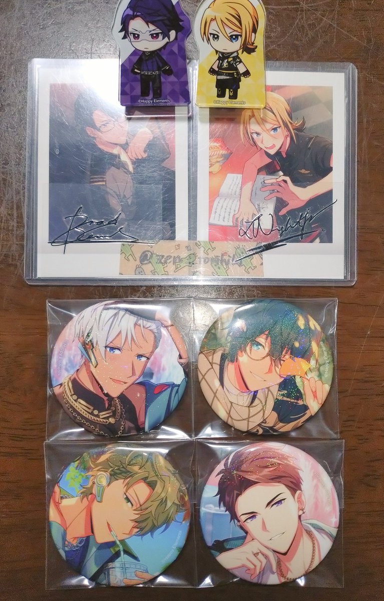 zen__torihiki's tweet photo. エリオスR 缶バッジ スペシャルカット ホログラムキャラバッジコレクション 交換

譲)オスカー キース セイジ ジュード

求)アキラ ガスト ディノ ビリー(各1)

大阪手渡し又はYahooフリマ経由のみ郵送
オスカー初期汚れで問い合わせ中のためお時間頂きます。
キースはアキラ、ガスト＞ディノ含め優先 https://t.co/kcvZoOqi5N