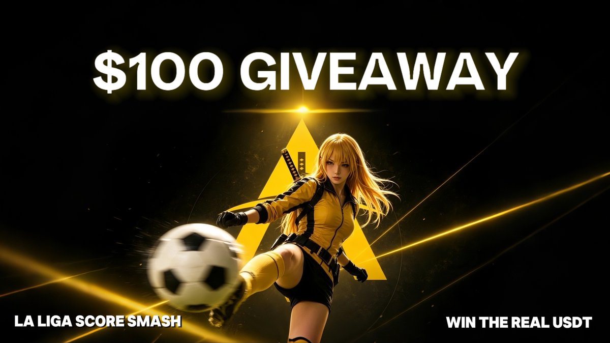 TheAliceAI's tweet photo. 🚨REAL USDT GIVEAWAY🥳  

#LaLiga 2026/27 is HERE! Opening weekend starts now — Real Madrid, Barcelona, Atlético and more big clubs will follow soon.⚽️  

New season energy is crazy high Predict: 
🔴Season top scorer? 
🔵Highest-scoring team?  

How to enter: 
✅Comment answers + TG join screenshot (https://t.co/jLvIIGVKXe) + follow  

🎁5 winners × 20 real USDT each!  
Only 3 days left👇   

#Giveaway #Airdrop #CryptoRewards
