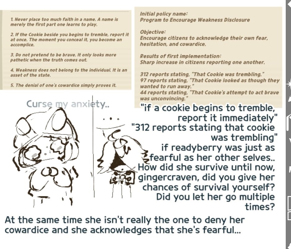 stbryuri4life's tweet photo. #cravenberry nonsense rambling
( based on if Readyberry is from gingercraven's universe)
I have so many questions about them.... And i haven't even bring up the oven sticker / graffiti from the destroyed buildings and her robot.. https://t.co/MOZXXmb4Wh