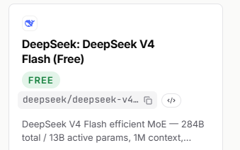 qilua02's tweet photo. Up to 1 BILLION FREEEEE TOKENS on OrcaRouter?! 😲

3 free models you can milk rn:
- Qwen3.8 27B
- DeepSeek V4 Pro
- DeepSeek V4 Flash

Check the site here: https://t.co/iJ7JTzDbI9 https://t.co/ifLHKv6art