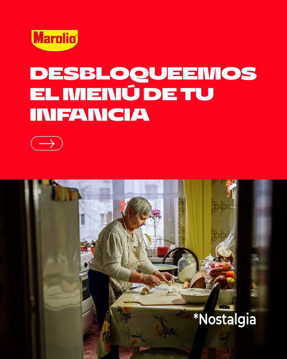 MarolioOk's tweet photo. Compartinos cuál es ese menú que te lleva directo a tu infancia... porque hay comidas que no son solo comidas: son recuerdos servidos en un plato. ❤️ https://t.co/TsS6czAnQB
