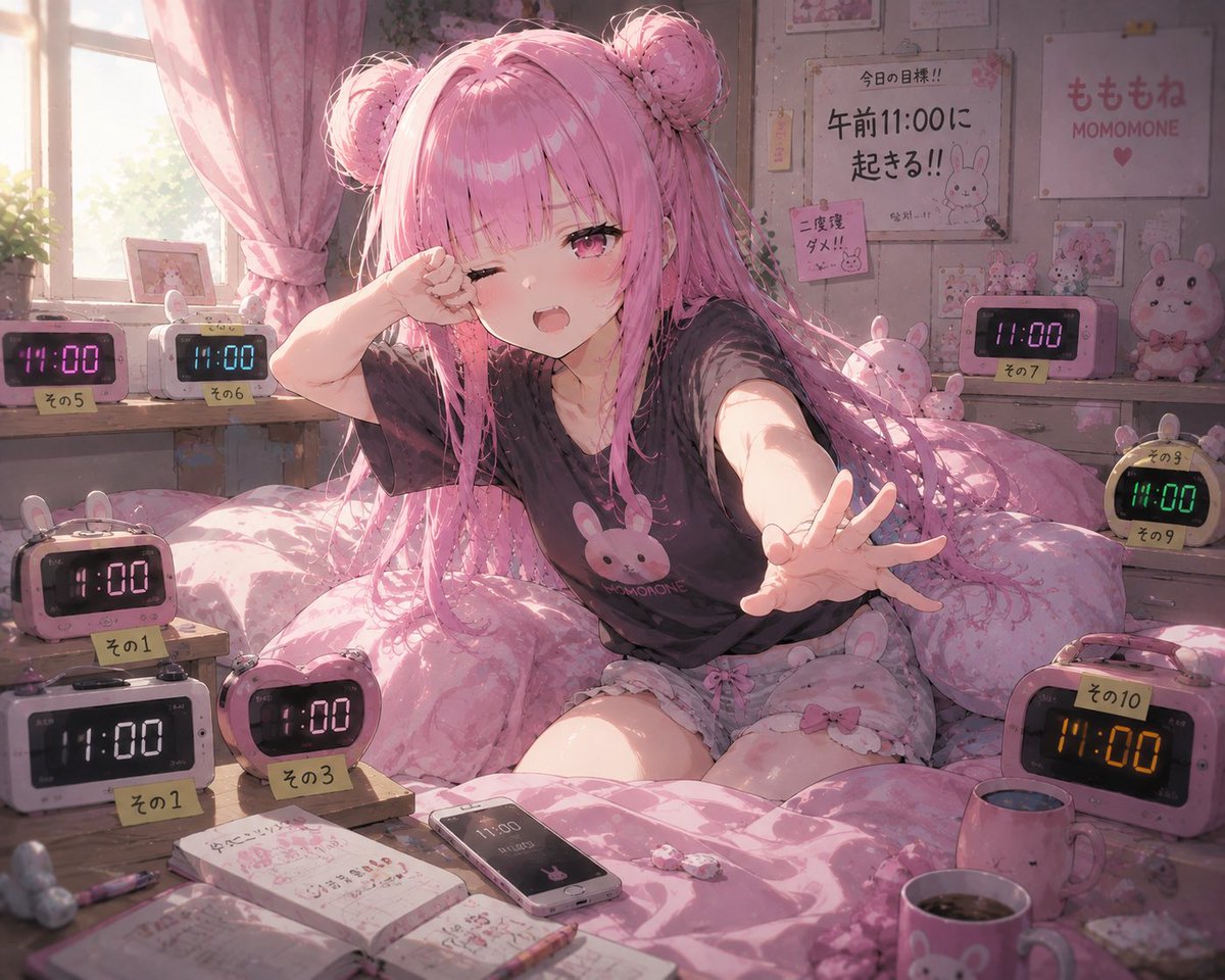 saizo898's tweet photo. @momomone_yo 起きれるかなぁ https://t.co/g6pRsyhhiy