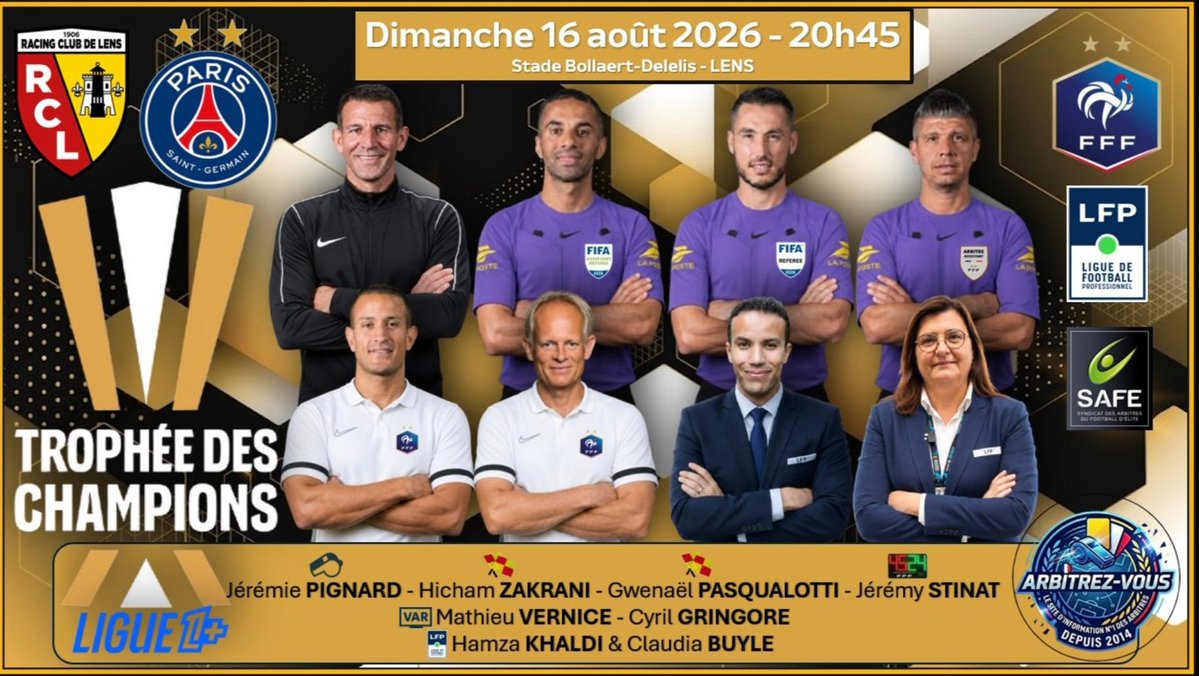 JeremiePignard's tweet photo. Finale Trophée des champions 
Lens Paris https://t.co/XZueW3wlvw