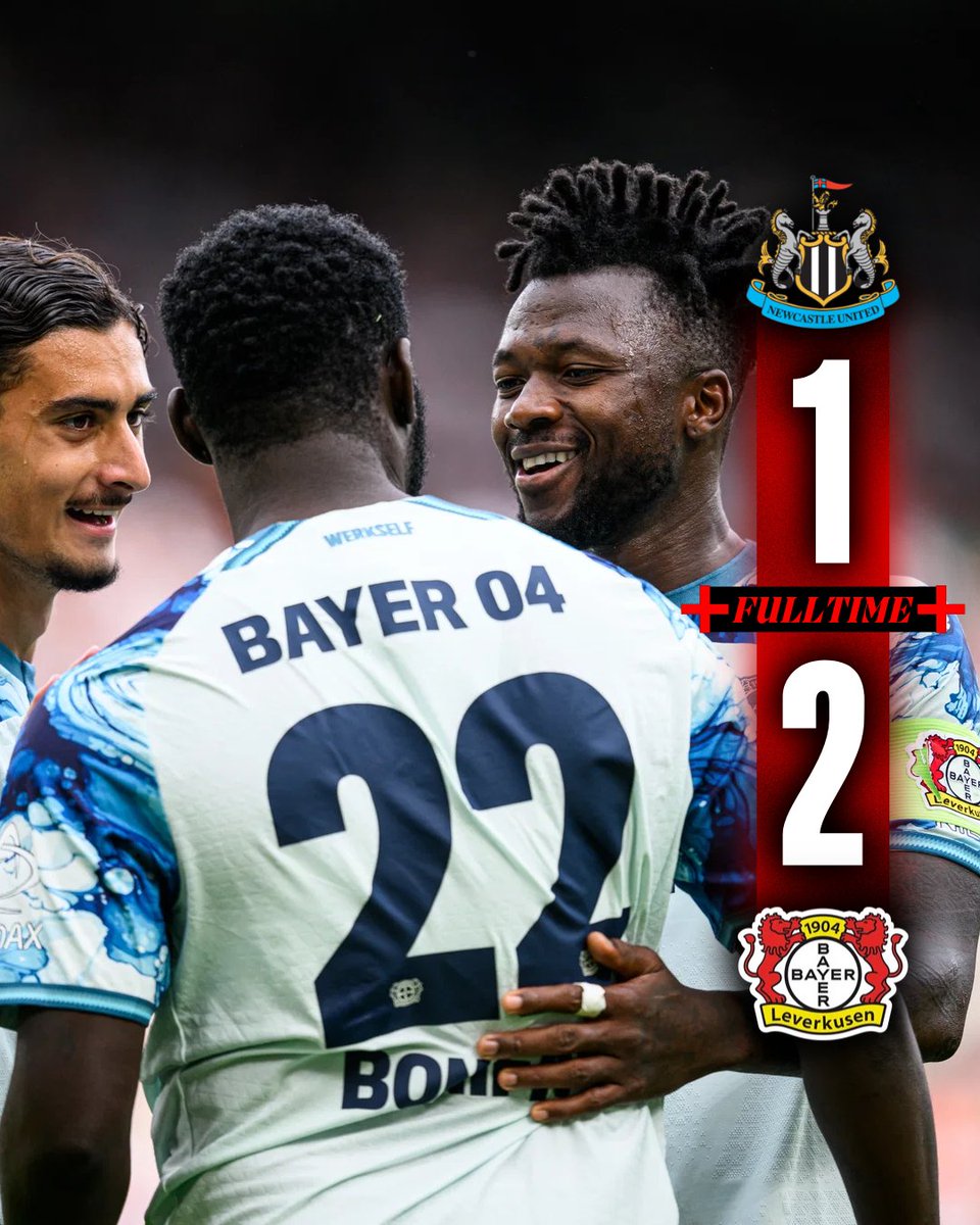 bayer04_en's tweet photo. Signing off pre-season with victory! 🙌
90+3' | 1-2 | #NEWB04 https://t.co/AimLmvYbcO