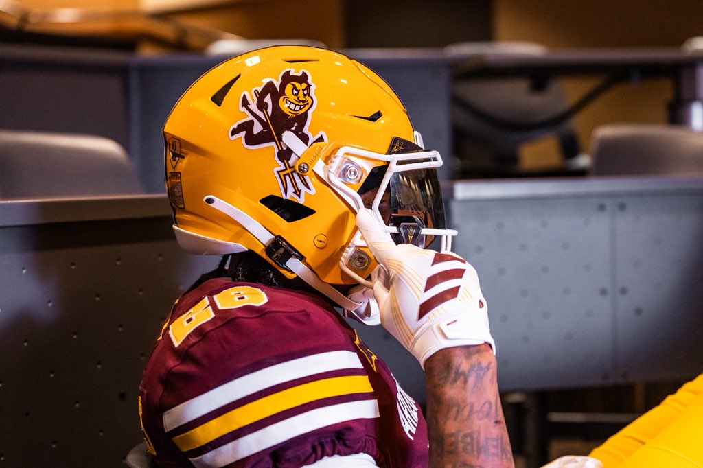 TomFornelli's tweet photo. These are perfect. Good job, @ASUFootball https://t.co/OOyzZMOlcy