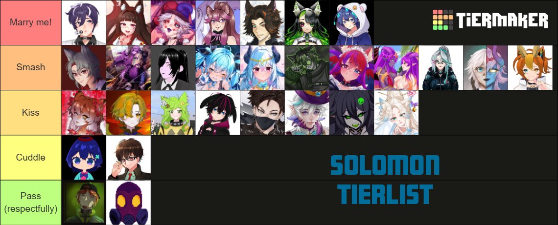 SolomonH0D's tweet photo. Sooo unsere Tierlisten sind fertig! 😆Danke nochmal an alle, die mitgemacht haben! Es hat mega Spaß gemacht.😙

Danke nochmal an @MizukiVaelis für deine Co-Moderation!🫰

#Gervtuber #tierlists https://t.co/aPuGznLgUl