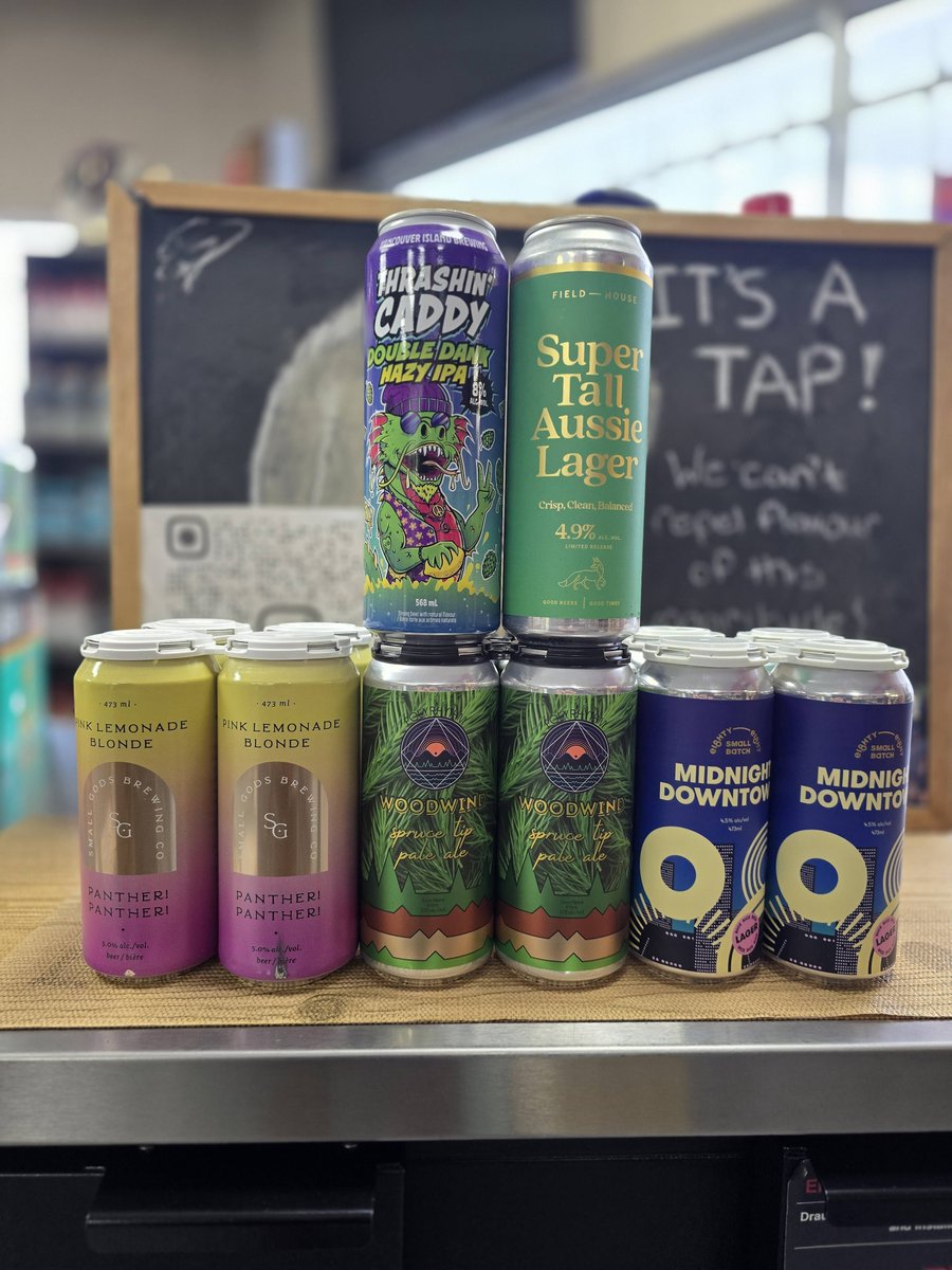 Tracksidebeer's tweet photo. 😁Tasting Today!😁

Head on down for another round of Saturday Beer Tastings! Try all 5 of these beer for only $2 and receive 5% off ANY beer purchase. You're sure to find something you'll like!

See you soon ❤️ https://t.co/89Lm4I7jJJ