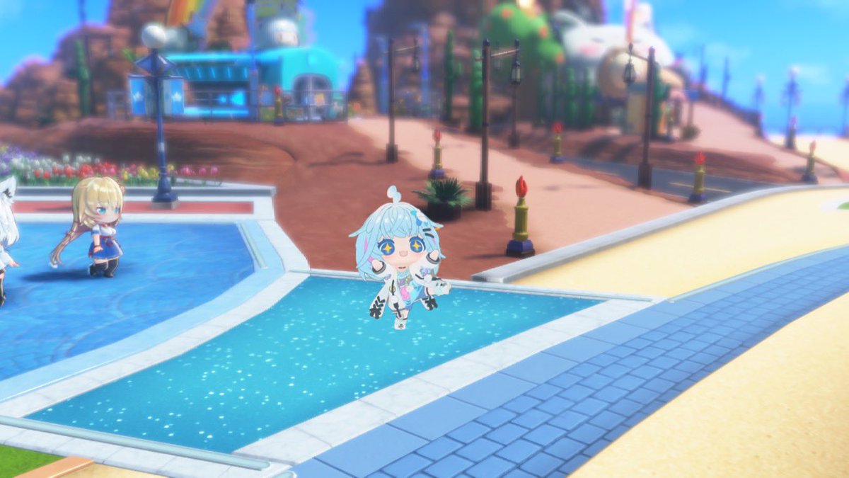 Ajyun1121's tweet photo. (´ω｀)ホロドリの世界にミニ宮入れても違和感無いな https://t.co/JEMW1wPBmN