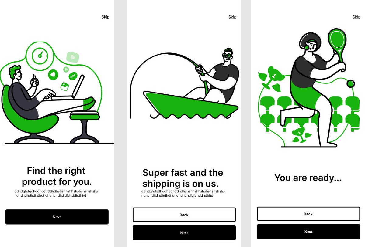 Eddyyy_10's tweet photo. Illustration/Onboarding Screens https://t.co/WfU5Hgtxt0