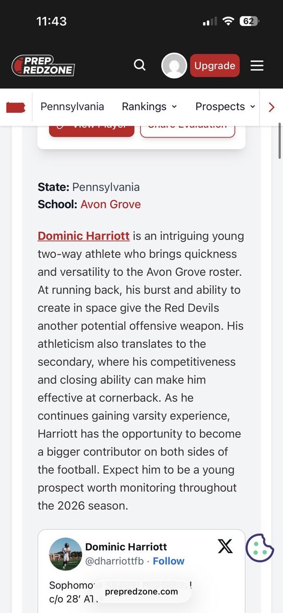dharriottfb's tweet photo. Thank you for the write up @Coach_Josey ! 

@avon_groveFB @CoachJCoffey @coachmurphyAG @KyriRossiter @TrainingTru https://t.co/hi7TsYFf5e