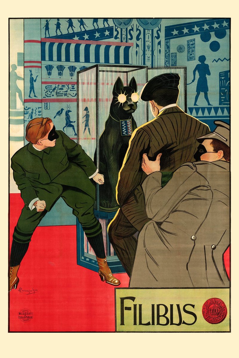 drivelexandria's tweet photo. Filibus (1915)
• Itália, Drama/Mistério
• Dir: Mario Roncoroni
(legendado em pt-br, en)

Pilotando seu próprio dirigível, a misteriosa pirata do ar Filibus tenta incriminar um detetive, enquanto corteja a irmã de seu perseguidor. https://t.co/24XK9oXrX7