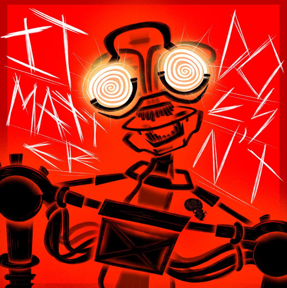 rody_marshall's tweet photo. “So, what do you think Mimic from FNAF: Secret of the Mimic?”

The Mimic: “It doesn't matter.” https://t.co/Woj6XgqRCG