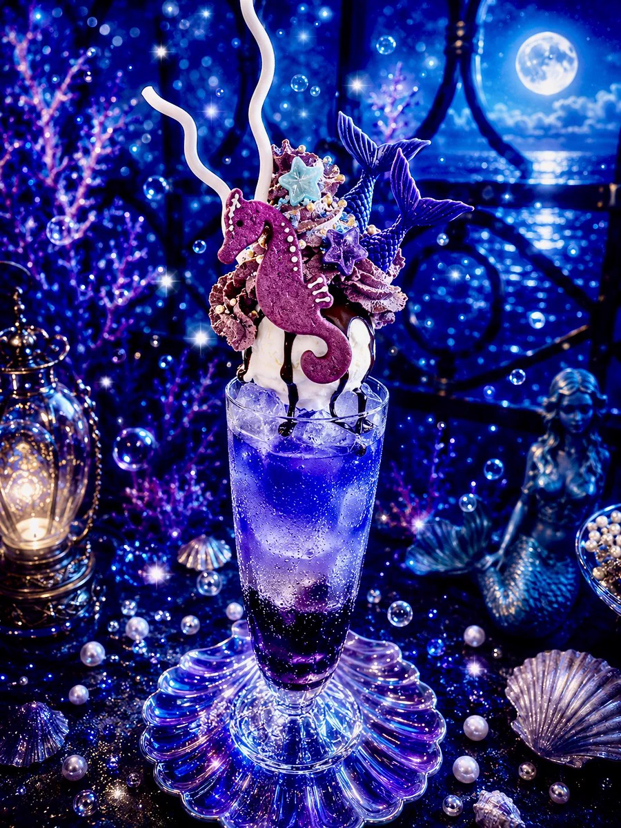 ブラックマーメイドジェリーフィッシュカクテル カフェチェリッシュ on X: 