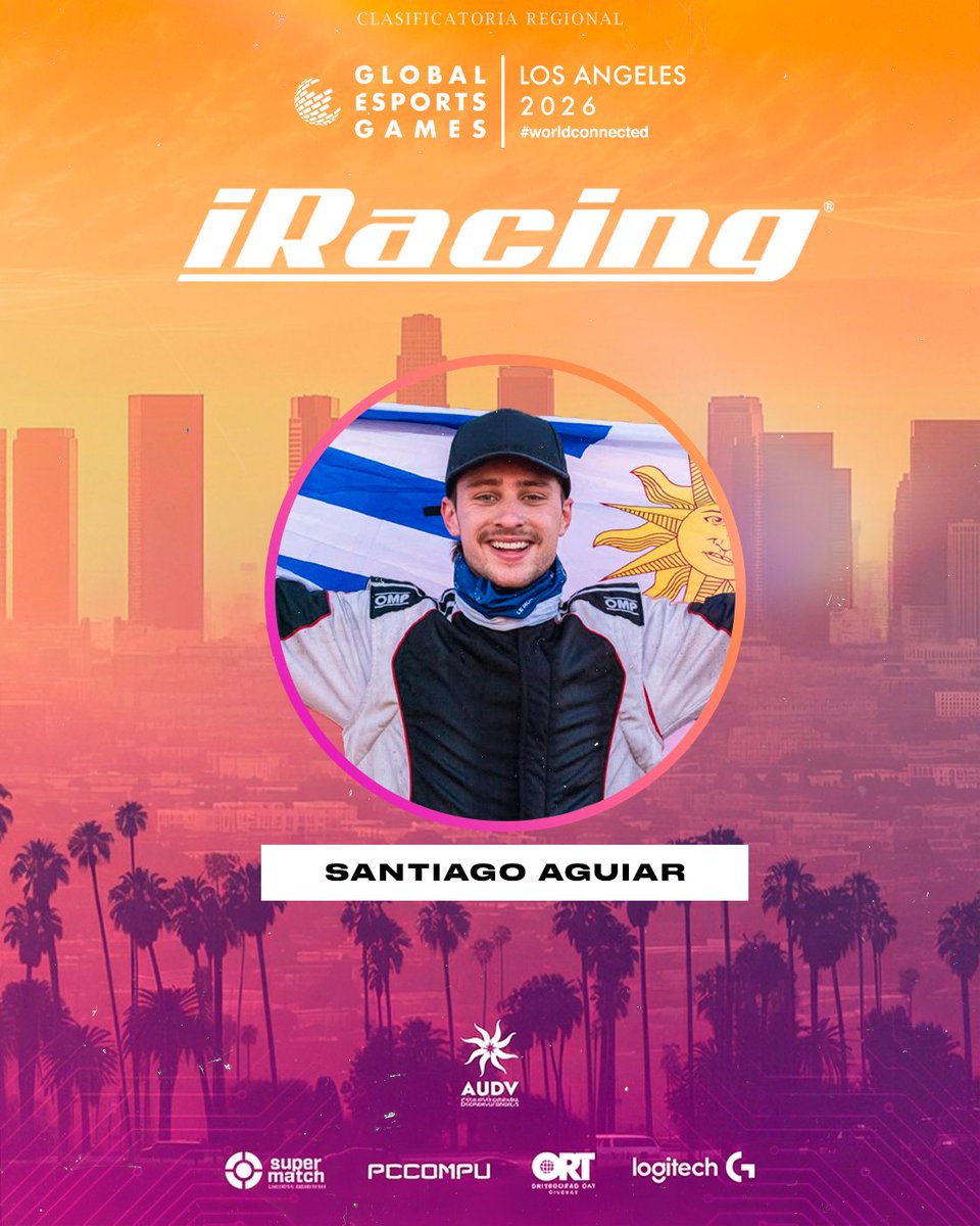 AUDVesports's tweet photo. Comienza el camino a Los Angeles 2026

Las Selecciones Uruguayas vuelven a competir en las clasificatorias regionales rumbo a los Global Esports Games Los Angeles 2026 de @GE_Federation 

Este sábado y el proximo, nuestros representantes se juegan los cupos en:

⚽ eFootball
🚀 Rocket League
🏎️ iRacing

Uruguay dice presente en el camino a Los Ángeles 🔜🇺🇸

#GEGLA26 #worldconnected