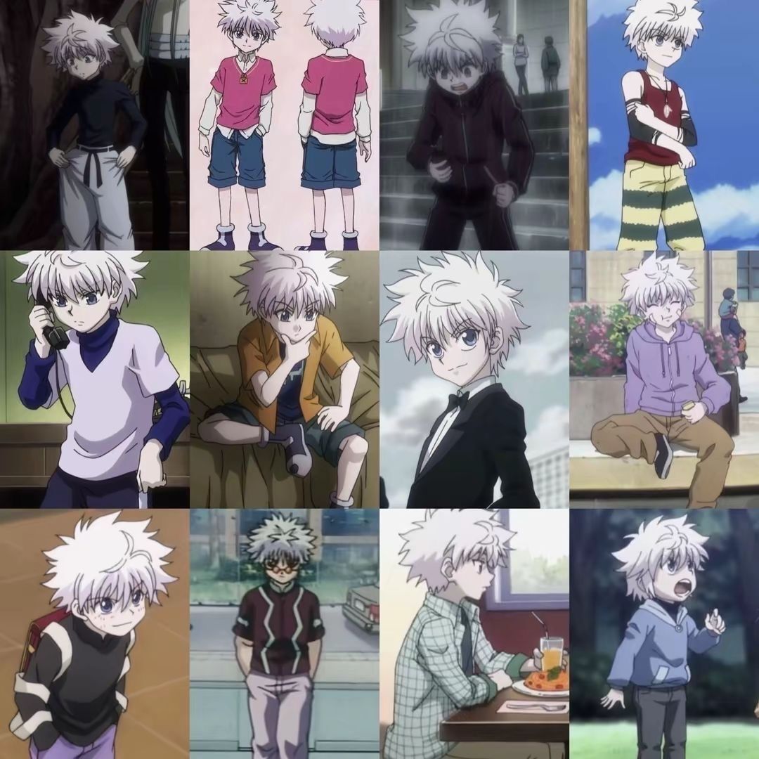 HxH_Content's tweet photo. Killua fits https://t.co/NU4aKY7pUr